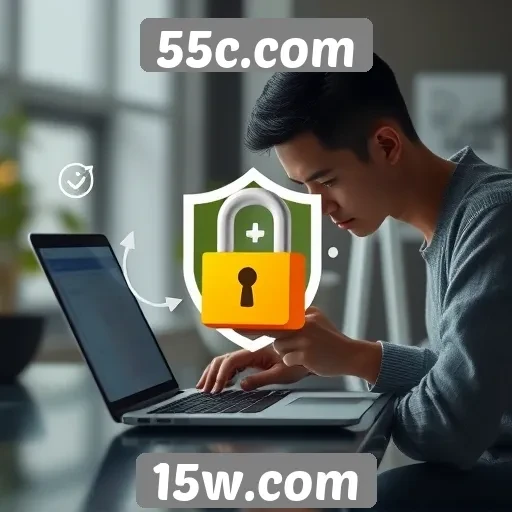 Segurança e privacidade nas transações do 55c.com
