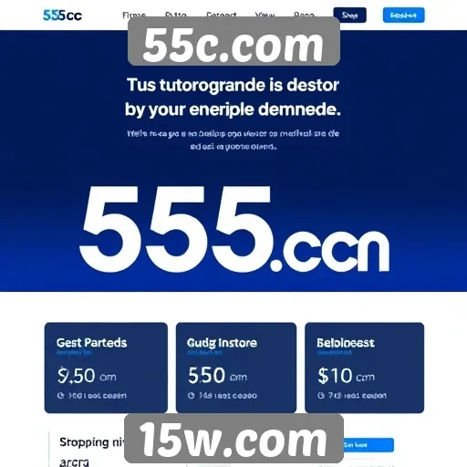 Comparação da experiência do usuário em 55c.com